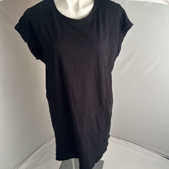 bobi Dresses & Skirts - Bobi black short sleeve casual cotton dress